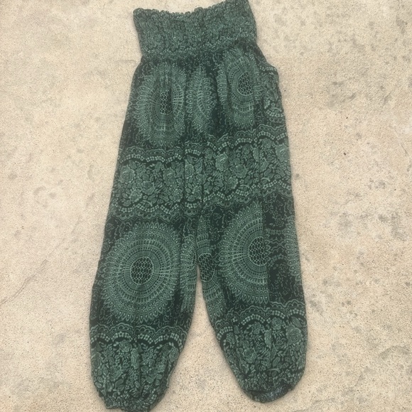 Bangkok Harem Pattern Boho Harem Pants Bundle of 3 Women's Size S - Picture 7 of 12